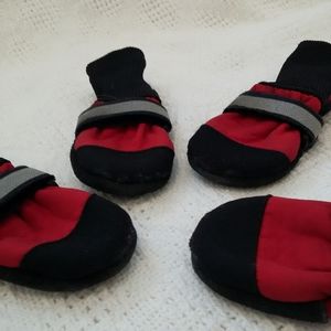 Red Muttluks - dog boots XXS